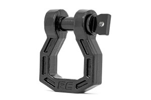 D-Ring - Rough Country - Forged - Black
